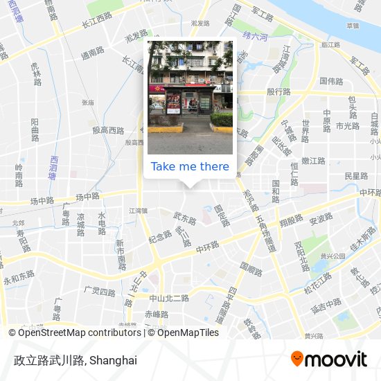 政立路武川路 map