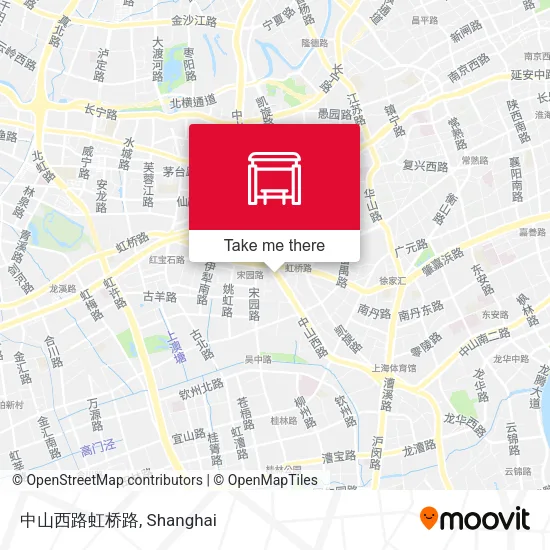 中山西路虹桥路 map