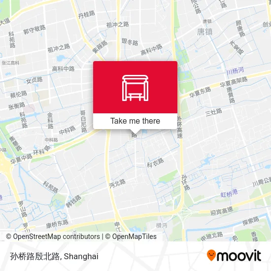 孙桥路殷北路 map