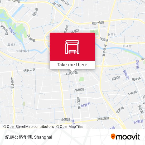 纪鹤公路华新 map