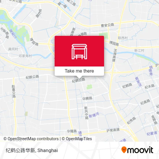 纪鹤公路华新 map
