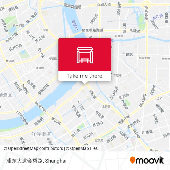 浦东大道金桥路 map