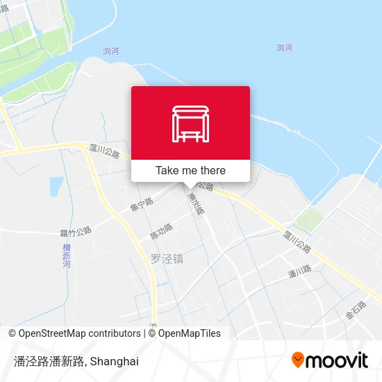 潘泾路潘新路 map