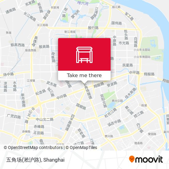 五角场(淞沪路) map