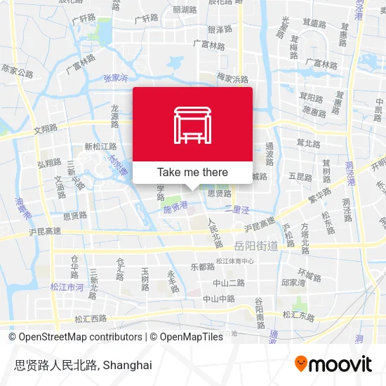 思贤路人民北路 map