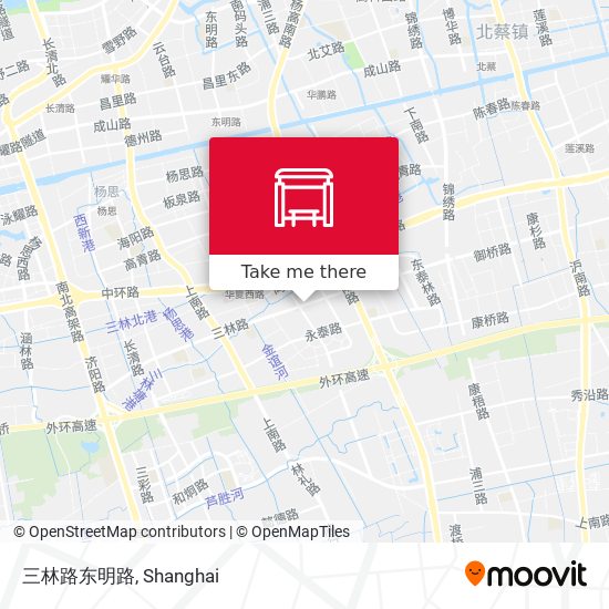 三林路东明路 map