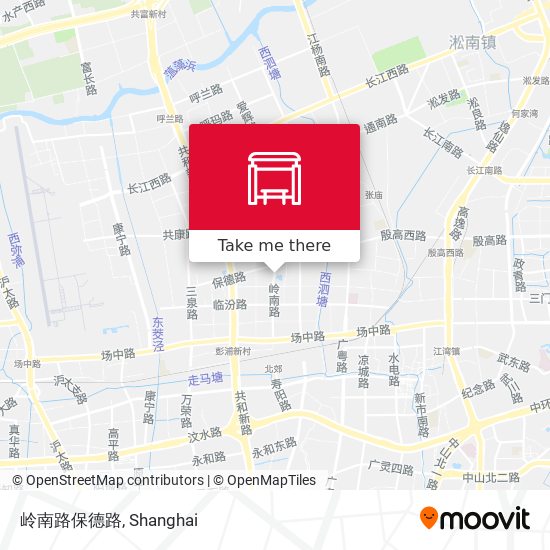 岭南路保德路 map