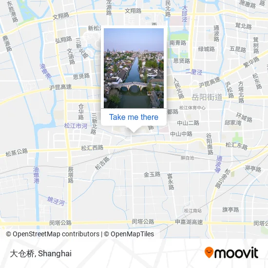 大仓桥 map
