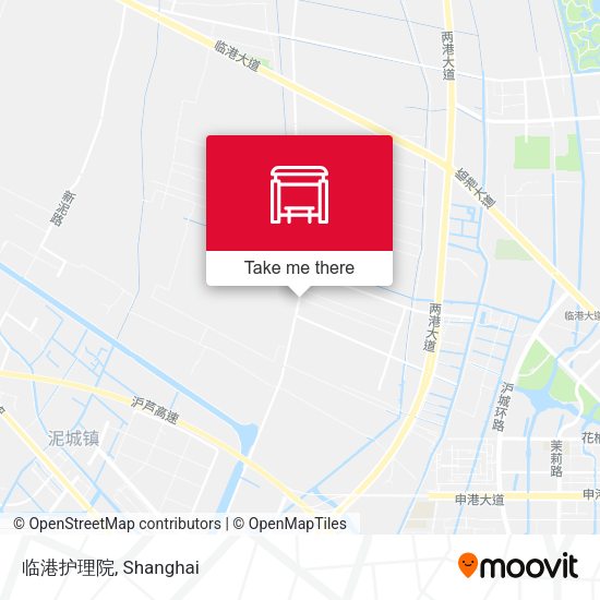 临港护理院 map