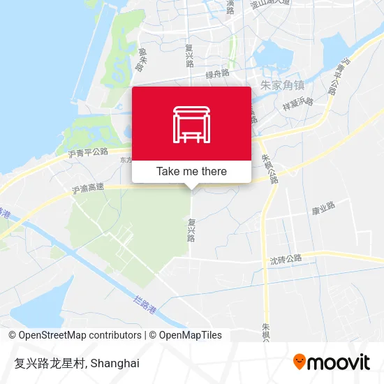 复兴路龙星村 map
