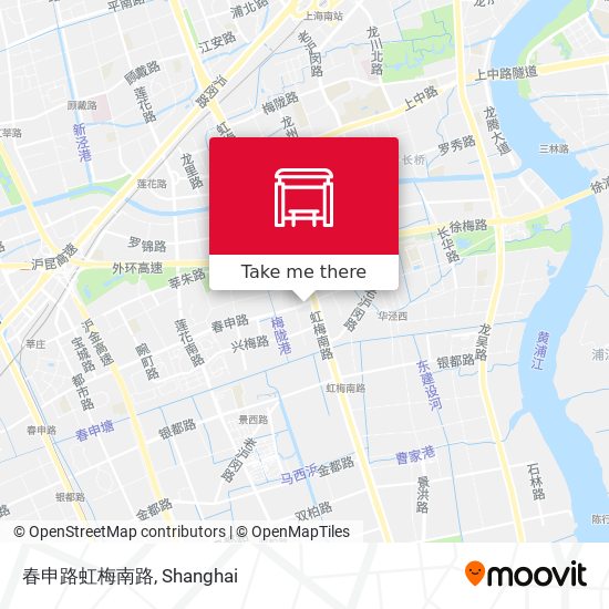 春申路虹梅南路 map