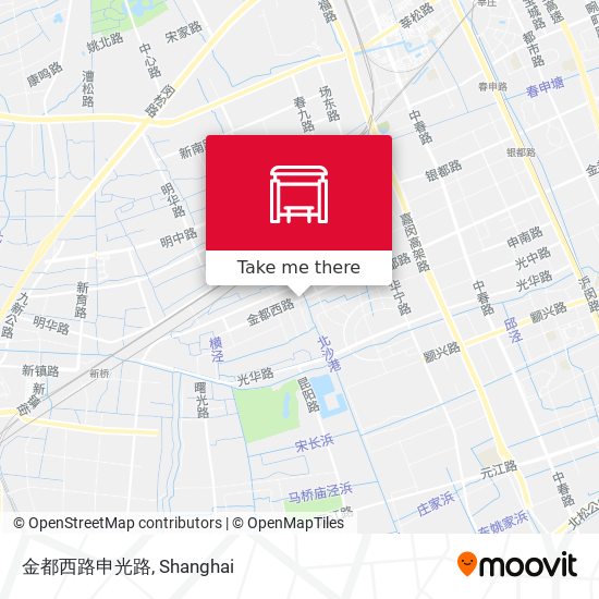 金都西路申光路 map
