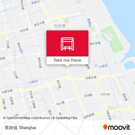 蔡路镇 map