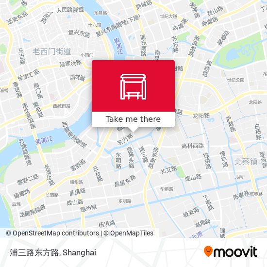浦三路东方路 map
