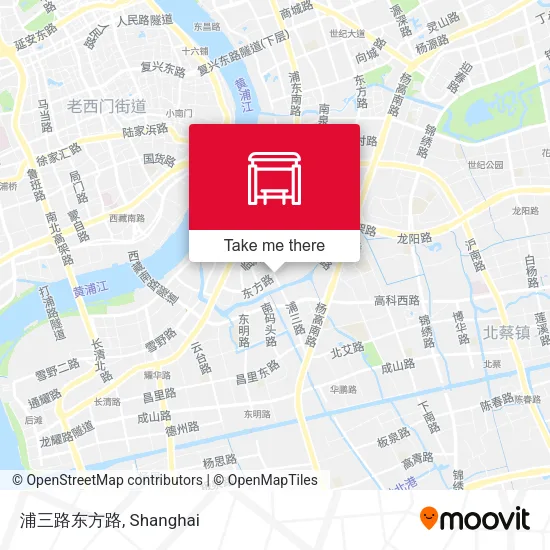 浦三路东方路 map