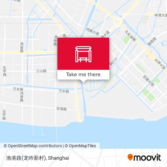 渔港路(龙吟新村) map