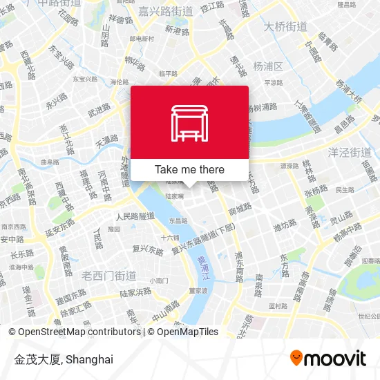 金茂大厦 map
