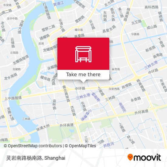 灵岩南路杨南路 map
