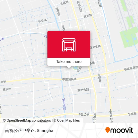 南祝公路卫亭路 map