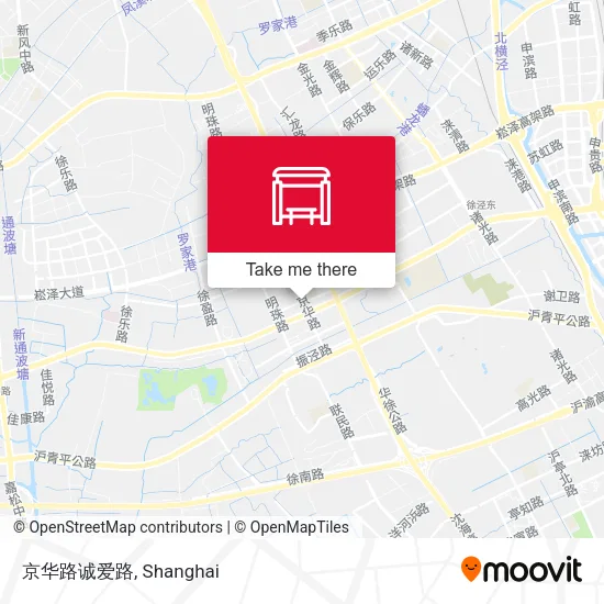 京华路诚爱路 map
