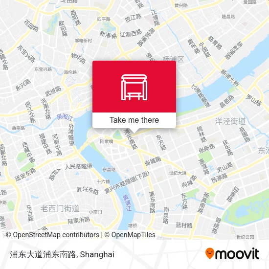 浦东大道浦东南路 map