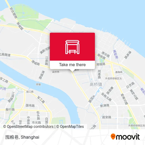 囤粮巷 map