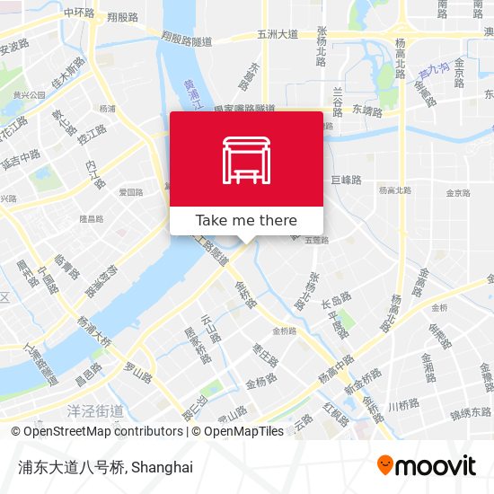 浦东大道八号桥 map