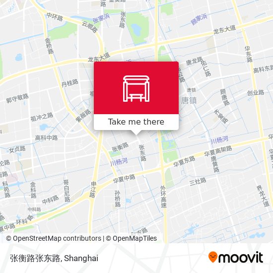 张衡路张东路 map