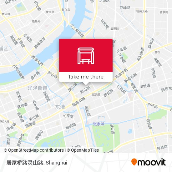 居家桥路灵山路 map
