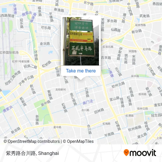 紫秀路合川路 map