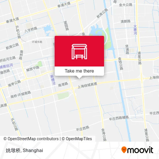 姚墩桥 map