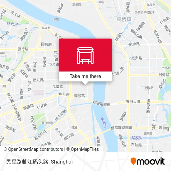 民星路虬江码头路 map