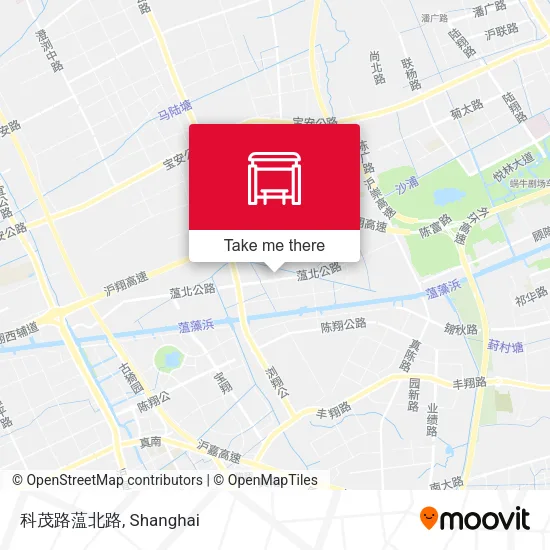 科茂路蕰北路 map