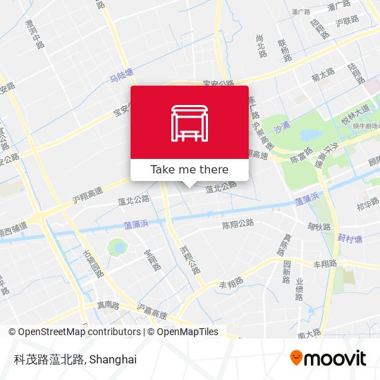 科茂路蕰北路 map