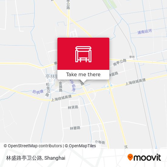 林盛路亭卫公路 map