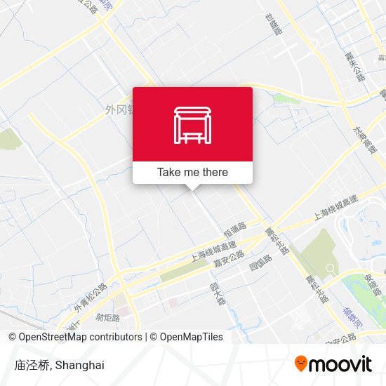 庙泾桥 map