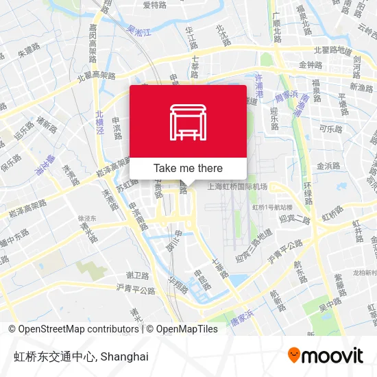 虹桥东交通中心 map