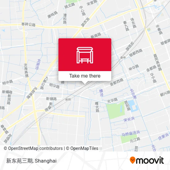 新东苑三期 map