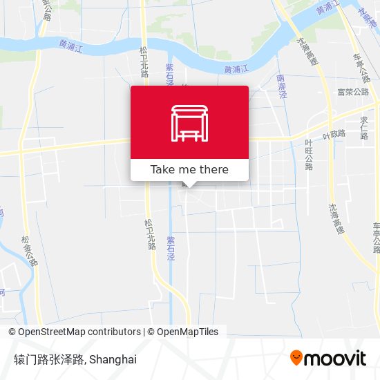 辕门路张泽路 map