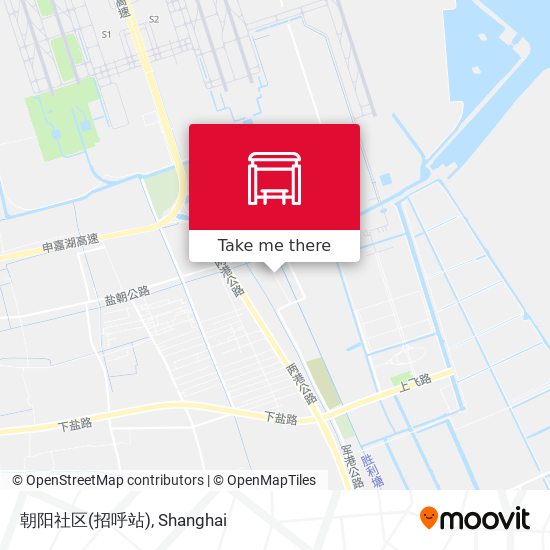 朝阳社区(招呼站) map