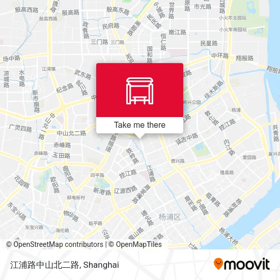 江浦路中山北二路 map