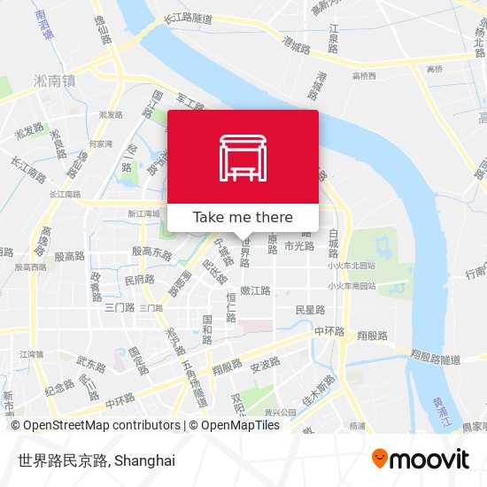 世界路民京路 map