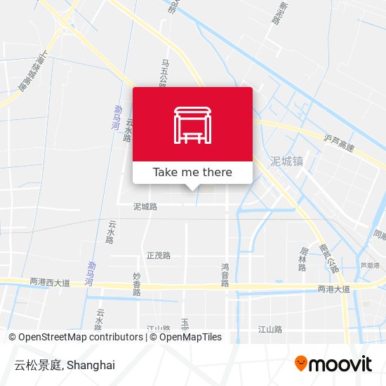 云松景庭 map