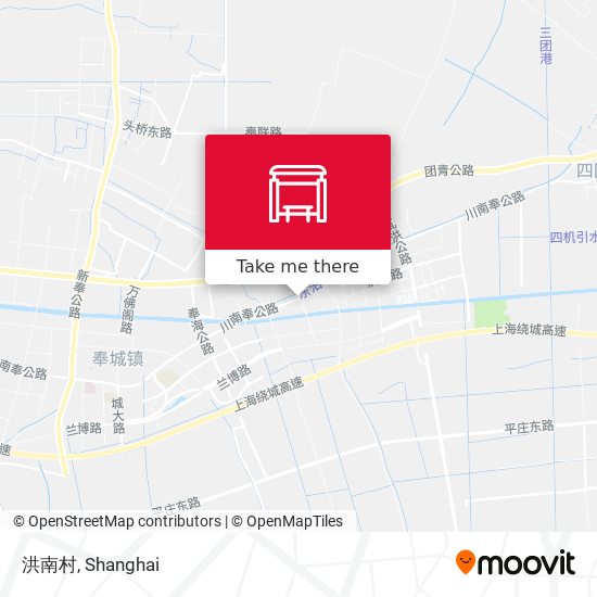 洪南村 map