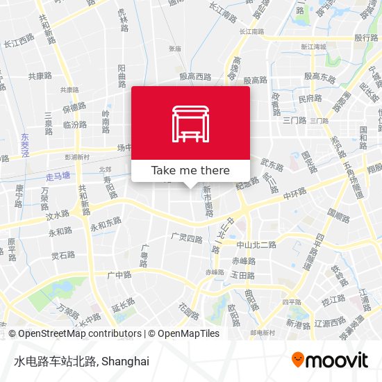 水电路车站北路 map
