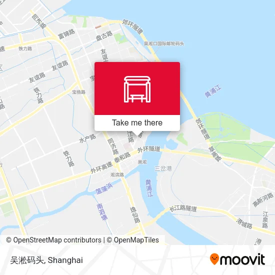 吴淞码头 map