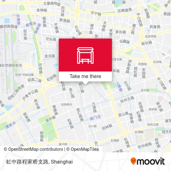 虹中路程家桥支路 map