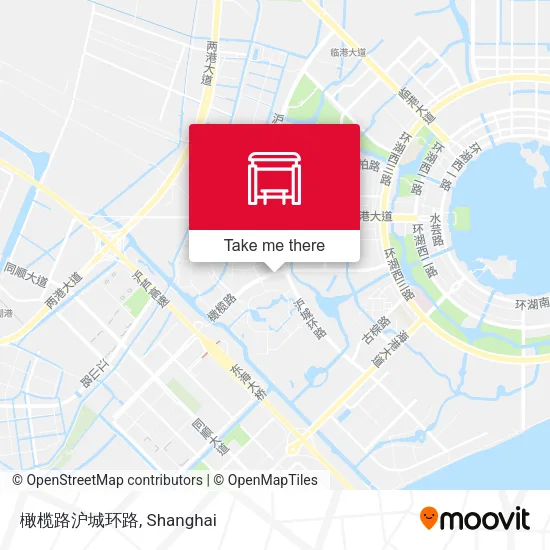 橄榄路沪城环路 map