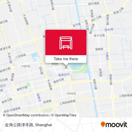 金海公路泽丰路 map