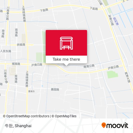 牛肚 map